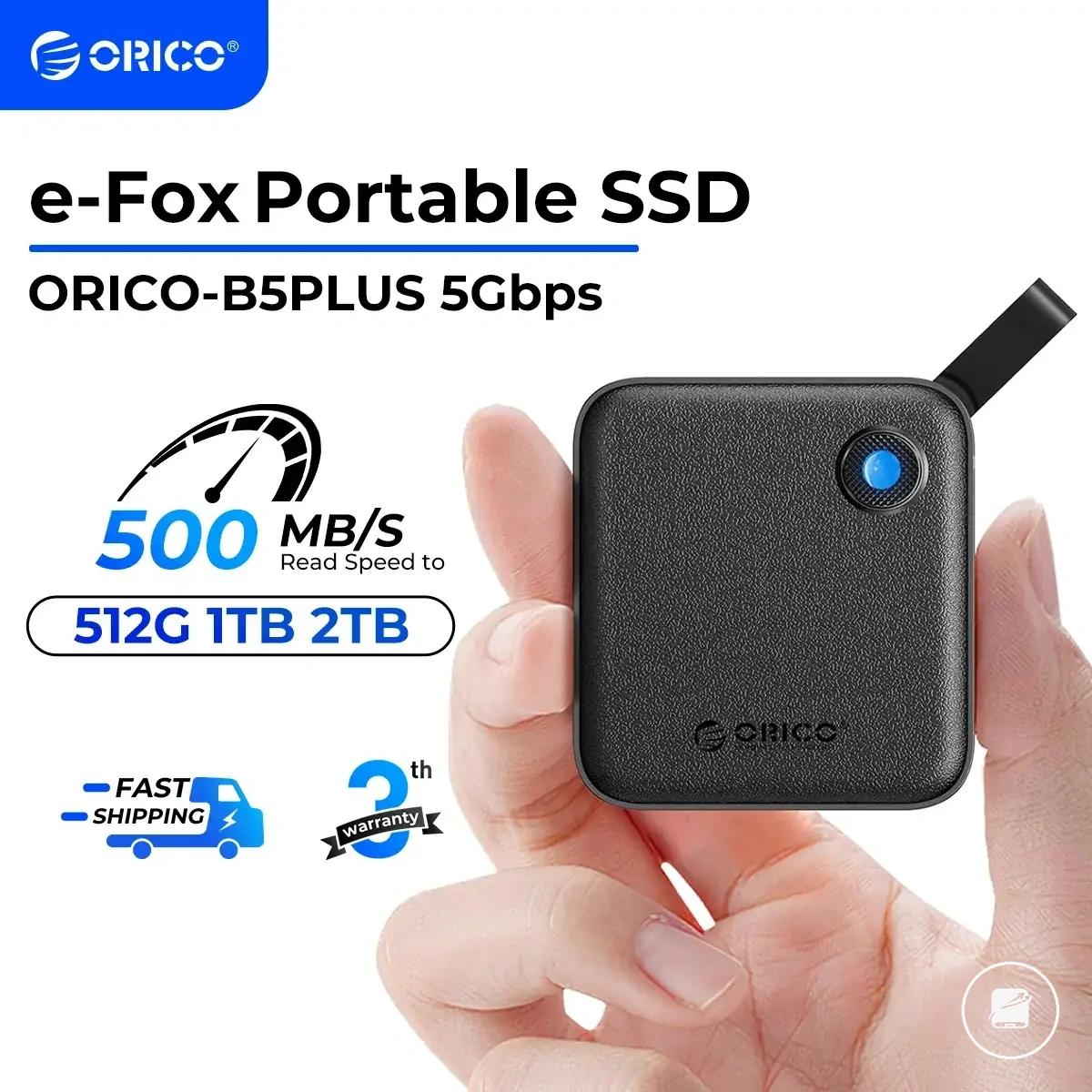 USB 3.2 Gen 2 externe SSD für Windows, Mac und iPhone