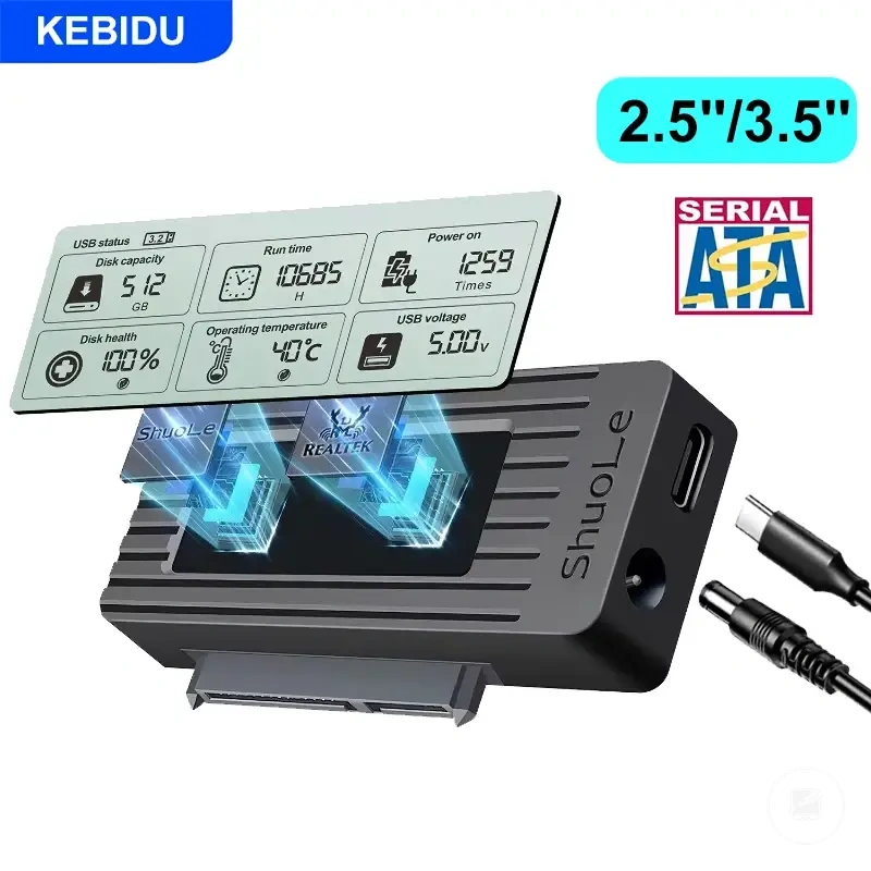 USB-zu-SATA-Adapterkabel für externe 2,5-Zoll SSD oder Festplatte