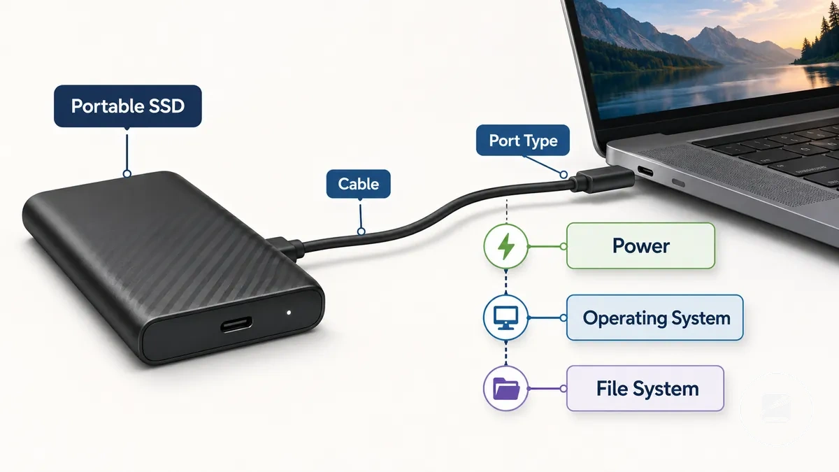 Depend compatibilite ssd portables