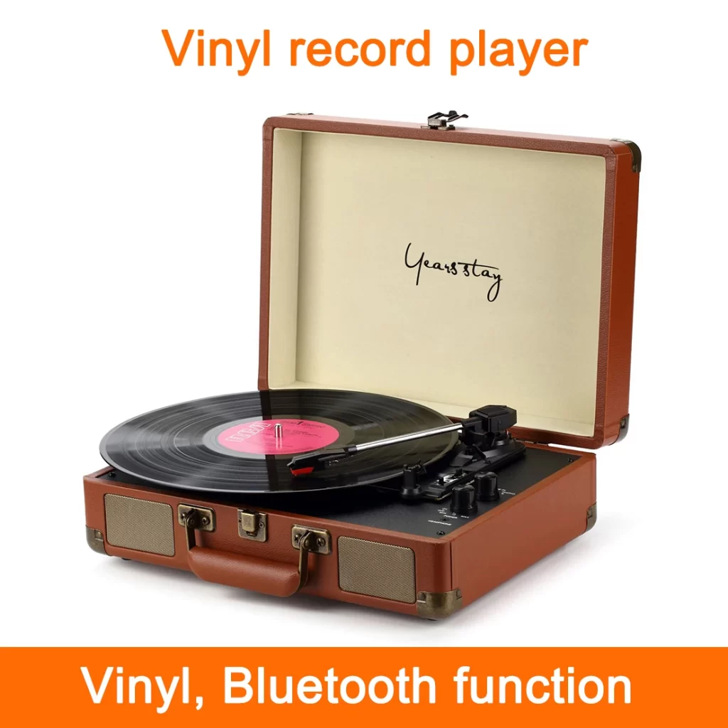 Lecteur Vinyle Vertical
