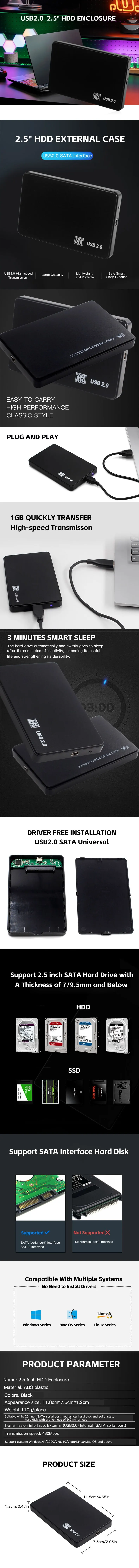 Boîtier de disque dur externe