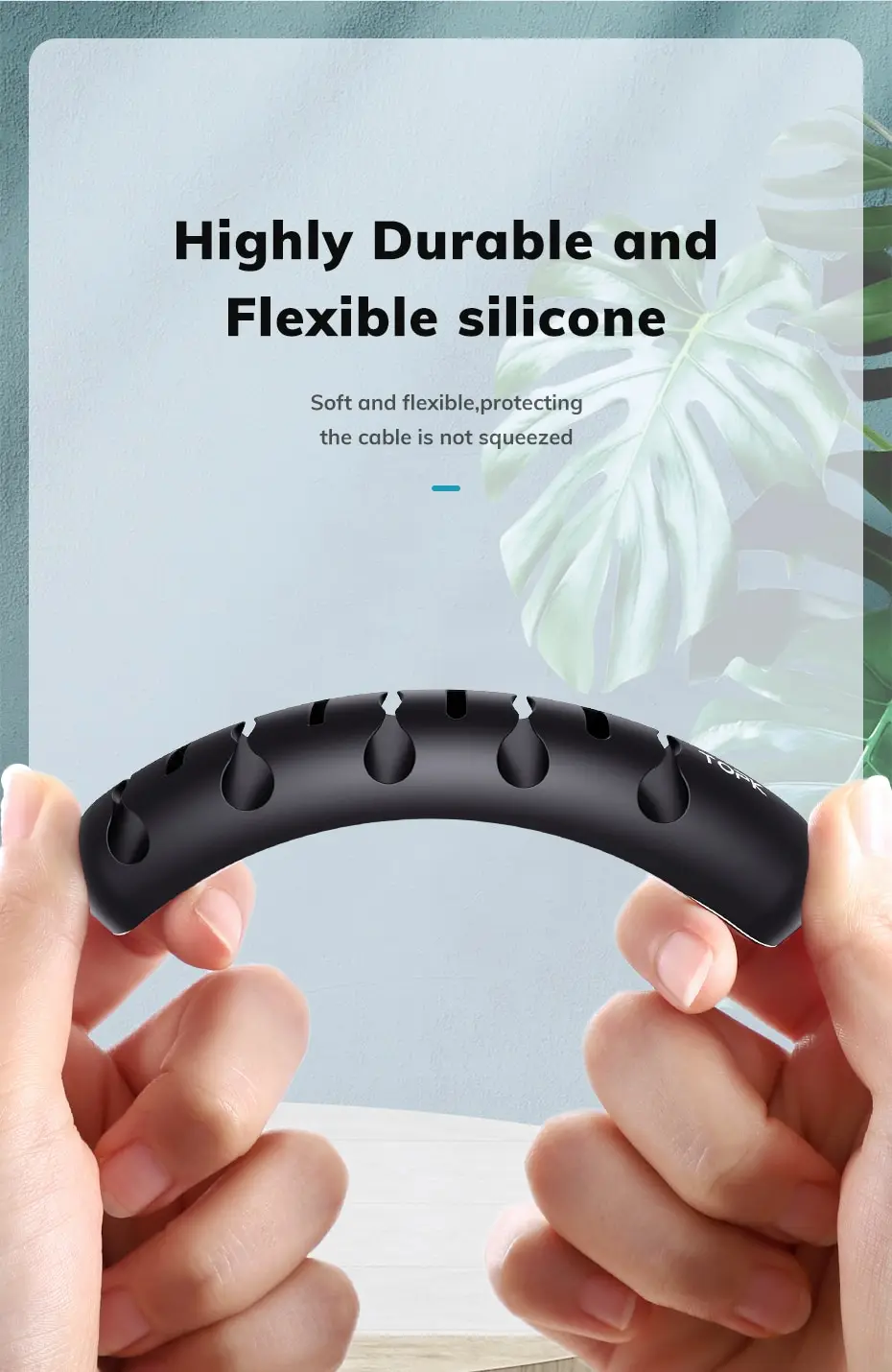 Silicone très durable et flexible