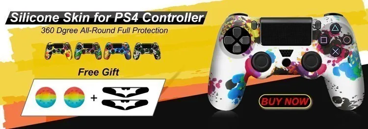 Coque en silicone pour PS4