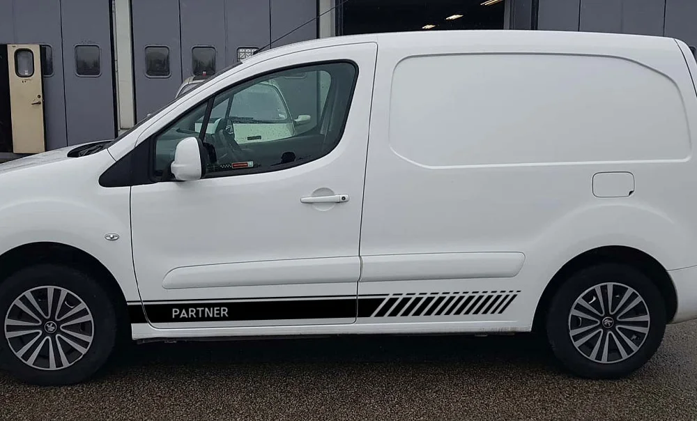 Autocollants latéraux pour portières de voiture