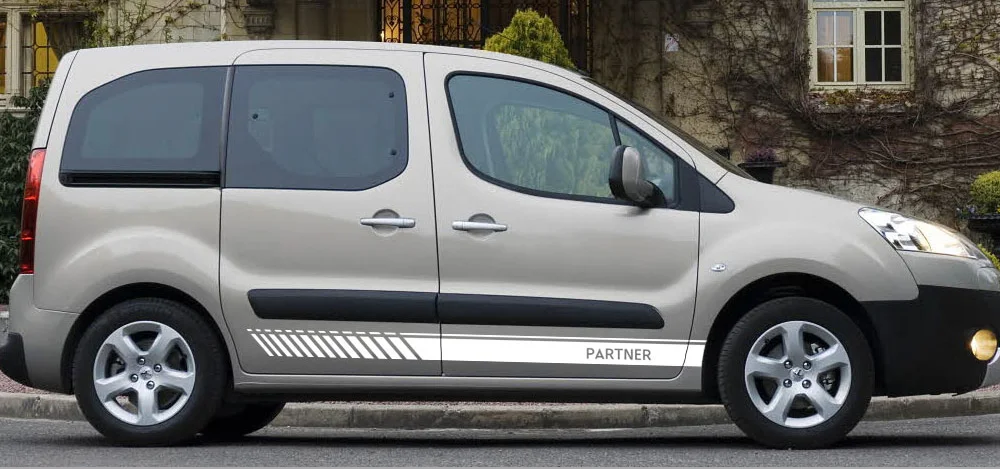 Autocollants latéraux pour portières de voiture