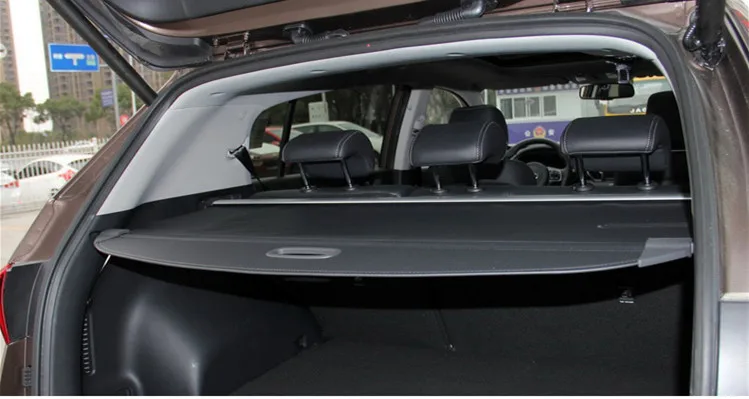 rear parcel shelf 2007-2016 FOR Mitsubishi Outlander trunk cover material curtain rear curtain retractable spacer 13 (4)