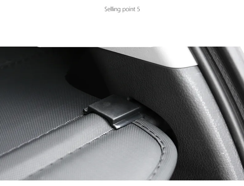 rear parcel shelf 2007-2016 FOR Mitsubishi Outlander trunk cover material curtain rear curtain retractable spacer 13 (12)