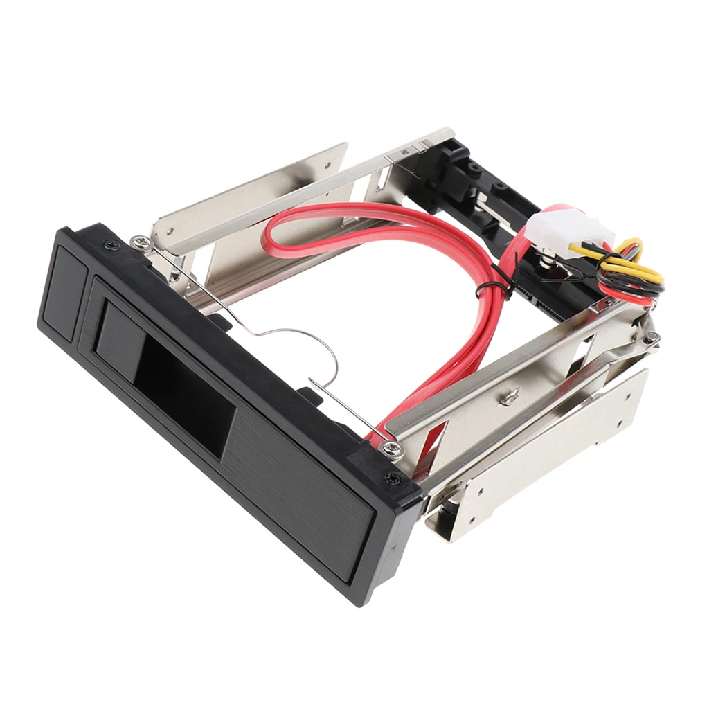 HDD Internal SATA Tray-Less Hot Swap Mobile Rack for 3.5inch HDD, Hard Drive Backplane Enclosure Mounting Bracket with Cable