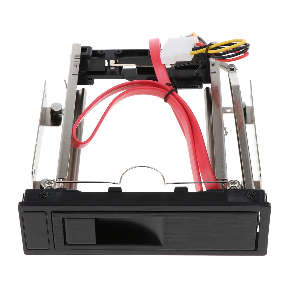 HDD Internal SATA Tray-Less Hot Swap Mobile Rack for 3.5inch HDD, Hard Drive Backplane Enclosure Mounting Bracket with Cable