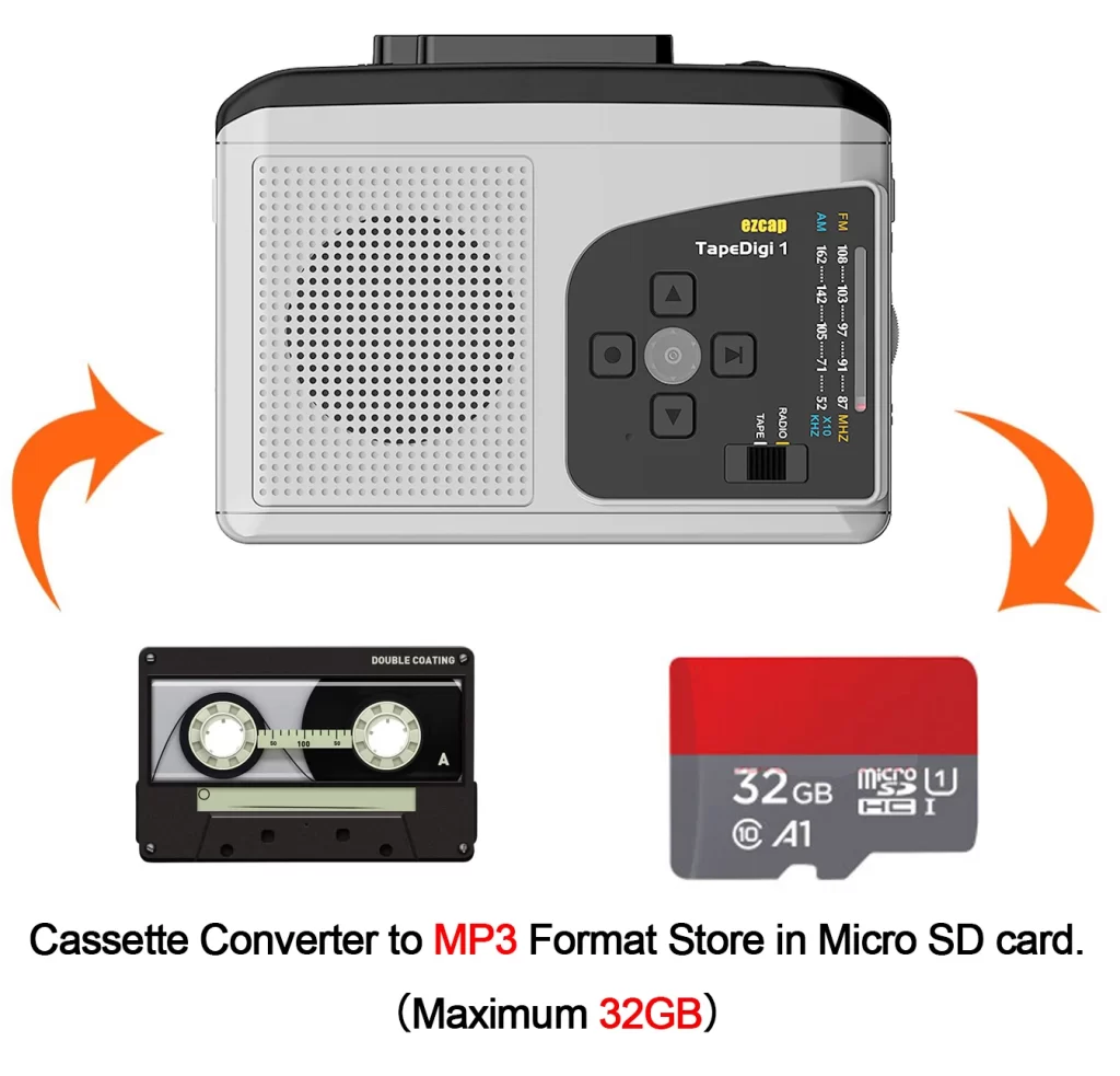 Lecteur Cassette Audio Vintage