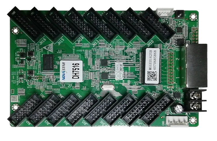 Schéma de la carte de réception d'affichage à LED DH7508S