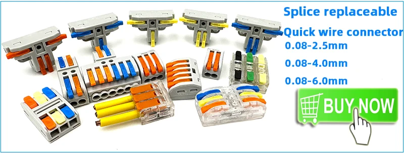 Connecteur de fil de borne rapide