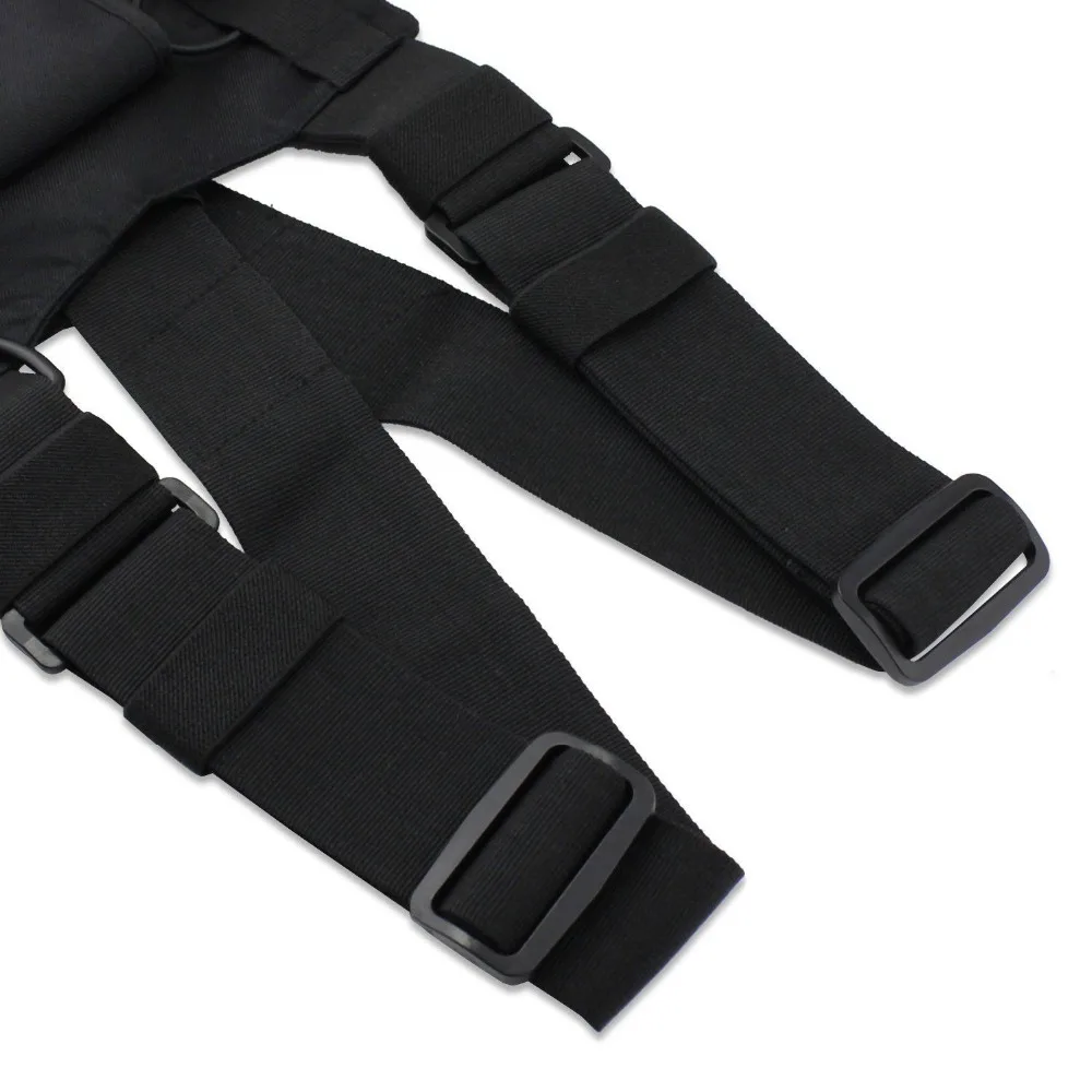 Chest Harness Front Pack Pouch Holster Carry Case for Baofeng UV-5R UV-82 UV-9R UV-XR TYT TH-UV8000D MD-380 Walkie Talkie (2)