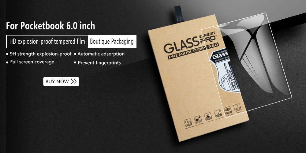Housse en cuir PU ultra fine pour Pocketbook