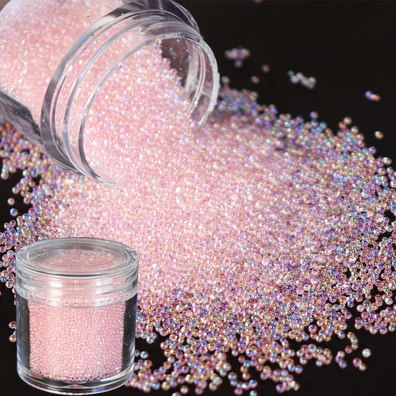 Mini perles de caviar en cristal