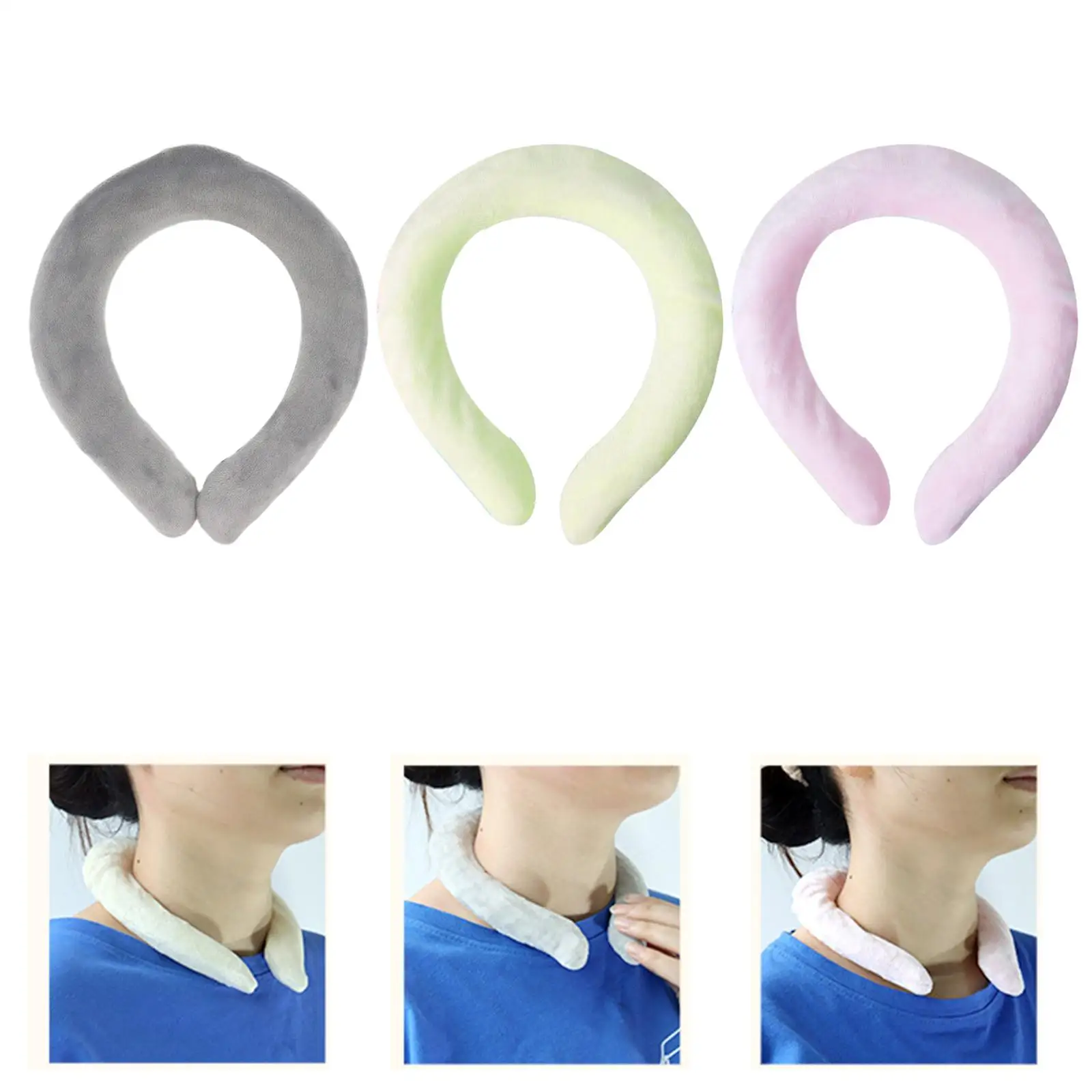 Neck Heat Ring Microwavable Neck Wrap Wearable Reusable Hot Pack for Winter Heating Pad Hands Free Neck Warmer Neck Warm Ring Neck Heat Ring Microwavable Neck Wrap Wearable Reusable Hot Pack for Winter Heating Pad Hands Free Neck Warmer Neck Warm Ring