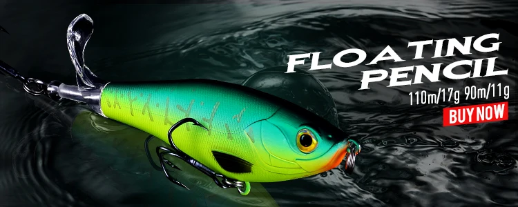 Leurre rigide coulant flottant Popper PO-50