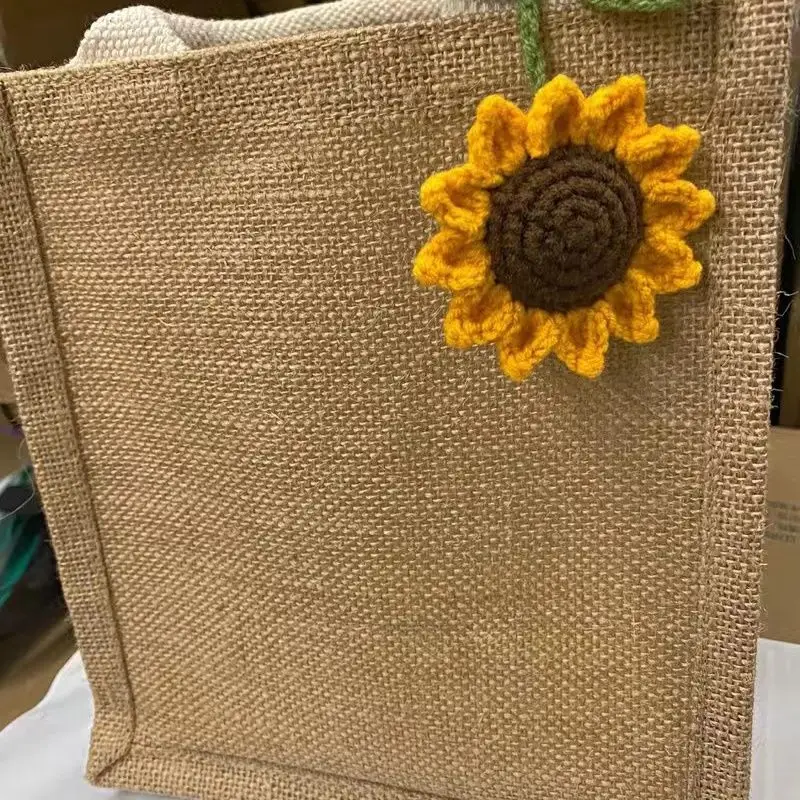 Tournesol en crochet fait main polyvalent - Image 6