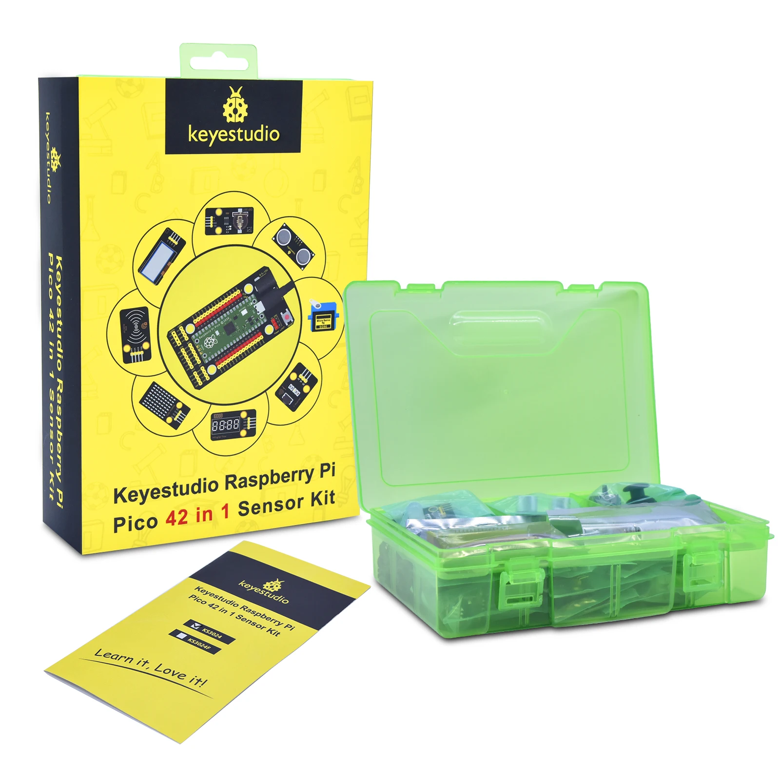 Kit de capteur Raspberry Pi Pico Pico, programmation Python et Arduino ...