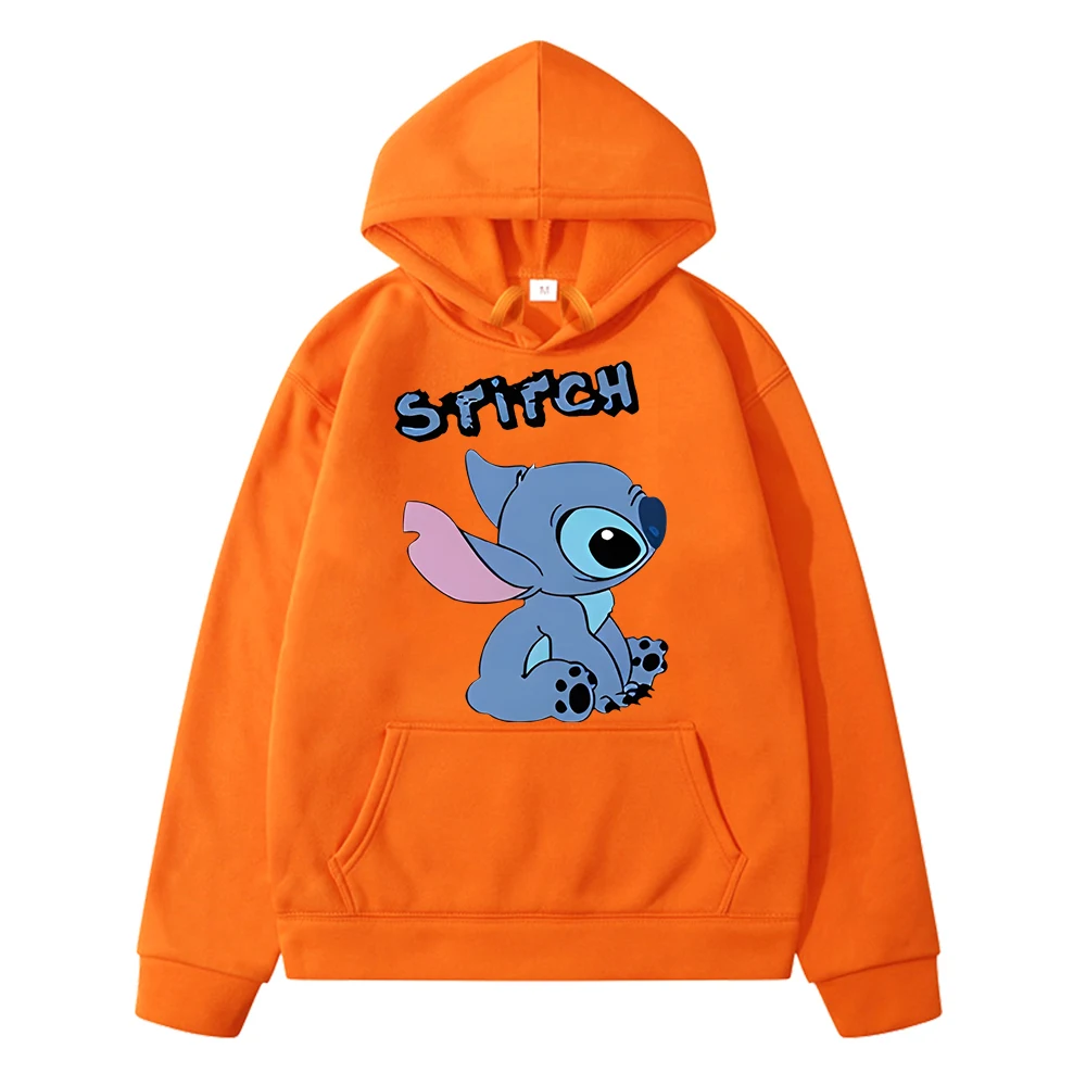 Sweat à capuche Disney Stitch Anime pour enfants