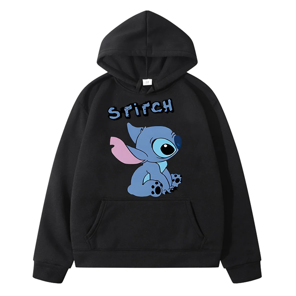 Sweat à capuche Disney Stitch Anime pour enfants