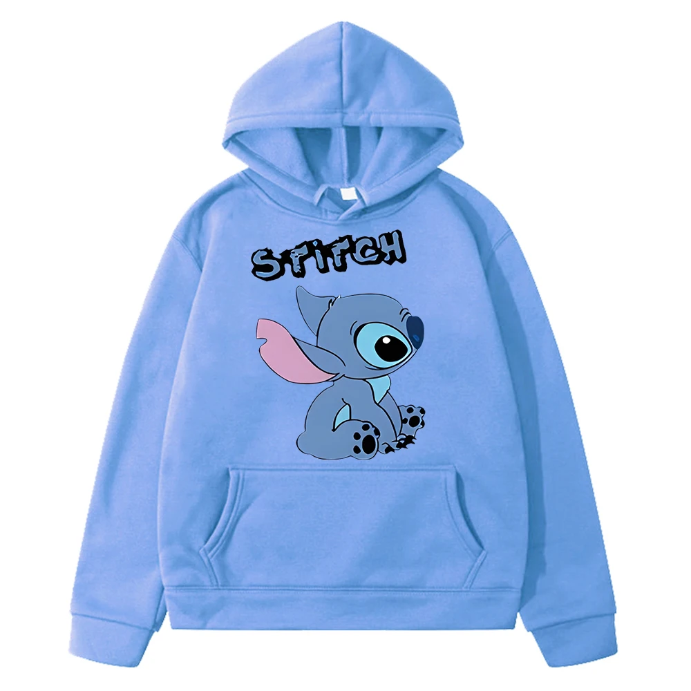 Sweat à capuche Disney Stitch Anime pour enfants