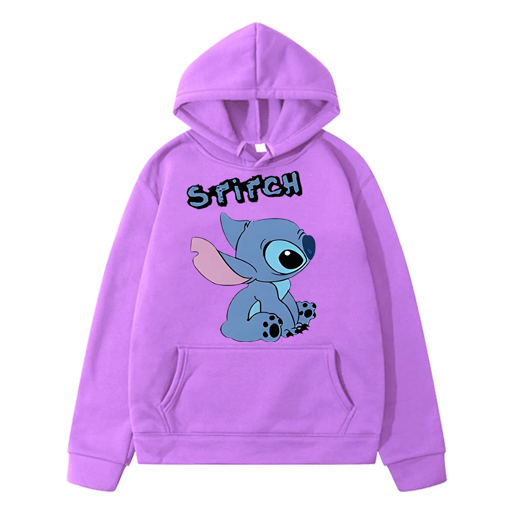 Sweat à capuche Disney Stitch Anime pour enfants