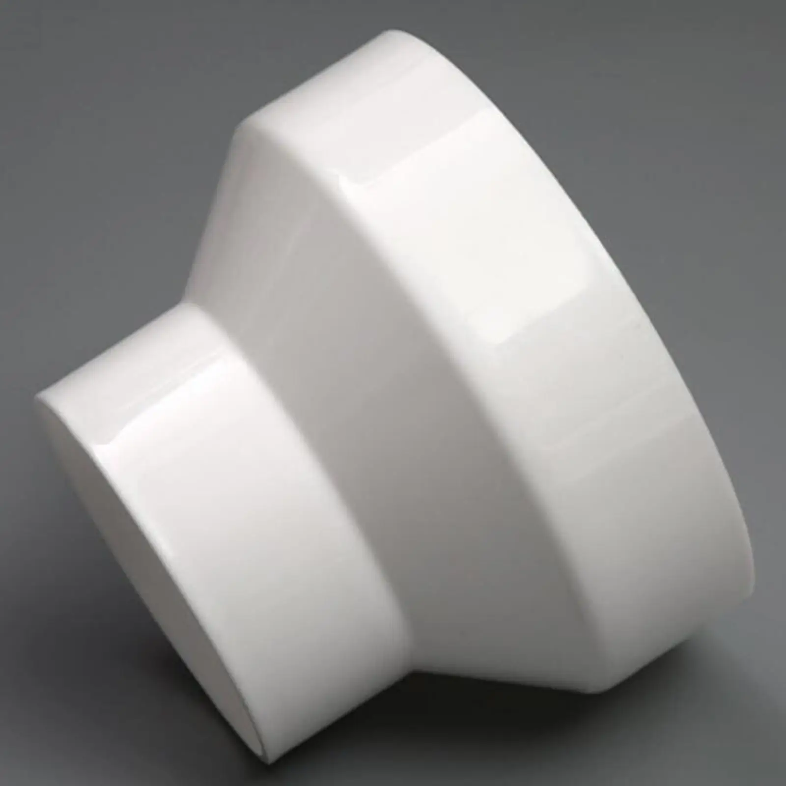 Ducting Airflow Tube Increaser Adapter 100-75mm Pipe Fitting for Bathroom