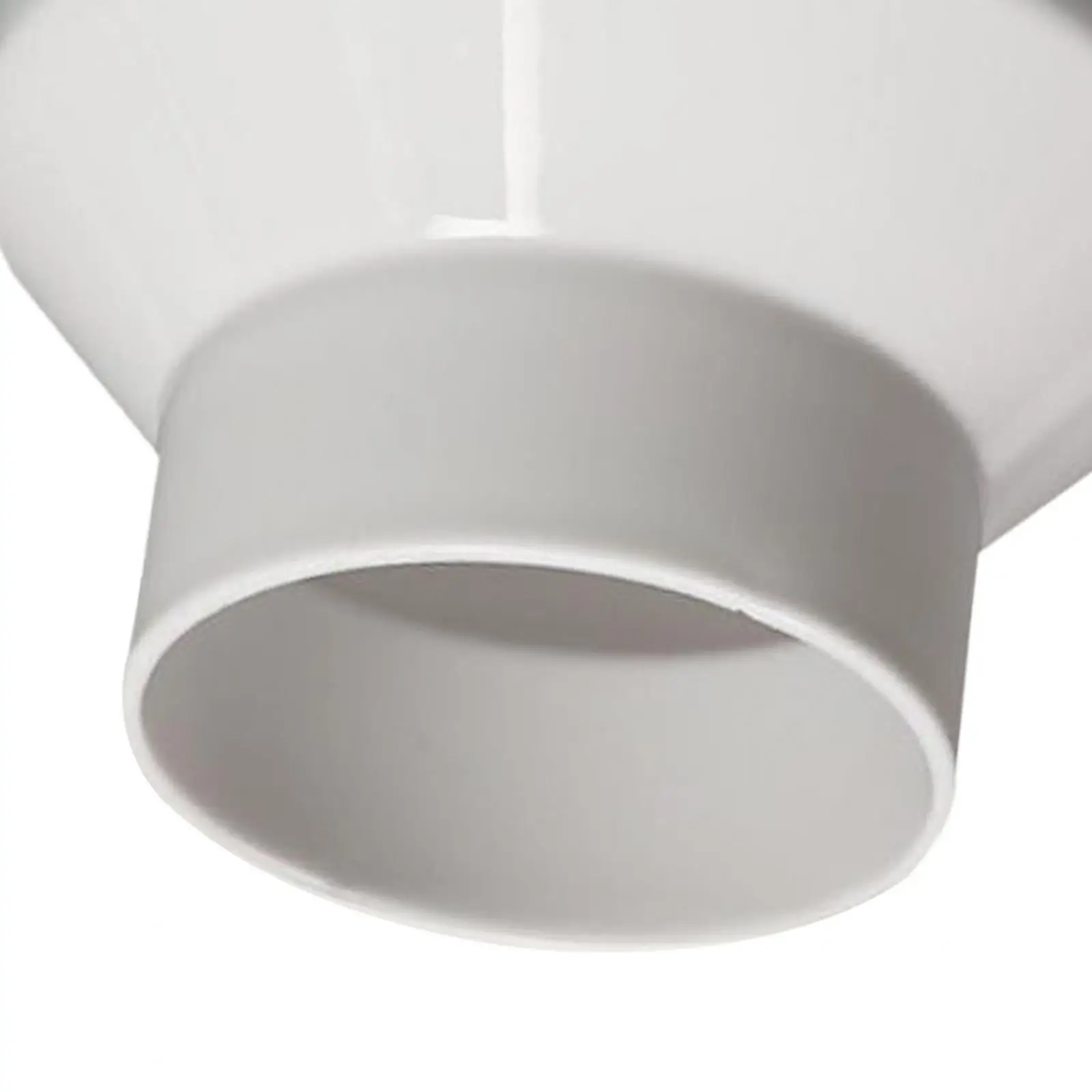 Ducting Airflow Tube Increaser Adapter 100-75mm Pipe Fitting for Bathroom