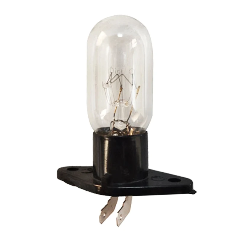 Ampoule Pour Four à Micro-ondes Z187 - 25W, 250V, Culot E14 - Lot De 2, Blanc Chaud - Compatible Samsung, Panasonic, Etc.