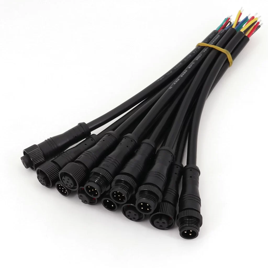 Connecteur Mâle Femelle 12V Étanche