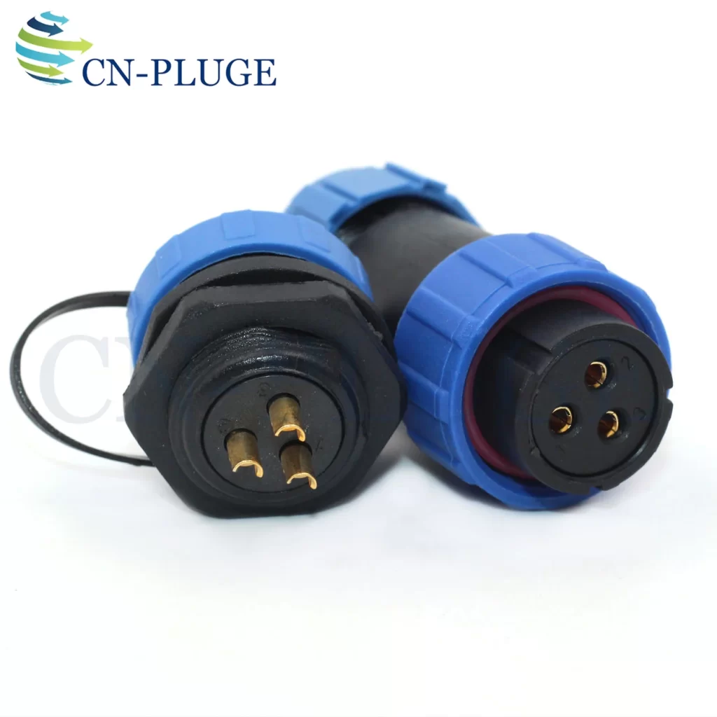 Connecteur Mâle Femelle 12V Étanche