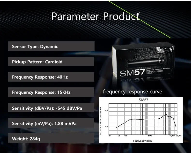 Image du microphone SM 57