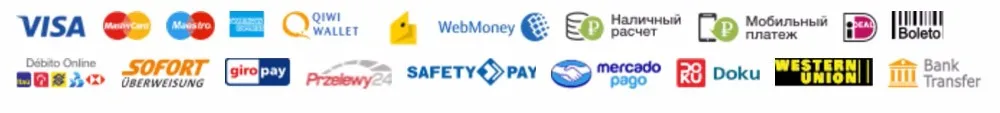Méthodes de paiement