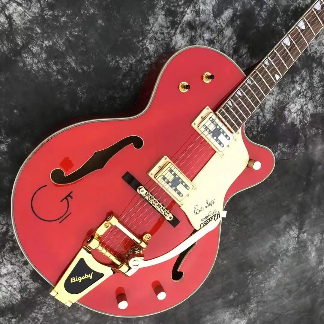 Grote brand big size, F hole hollow body jazz guitar