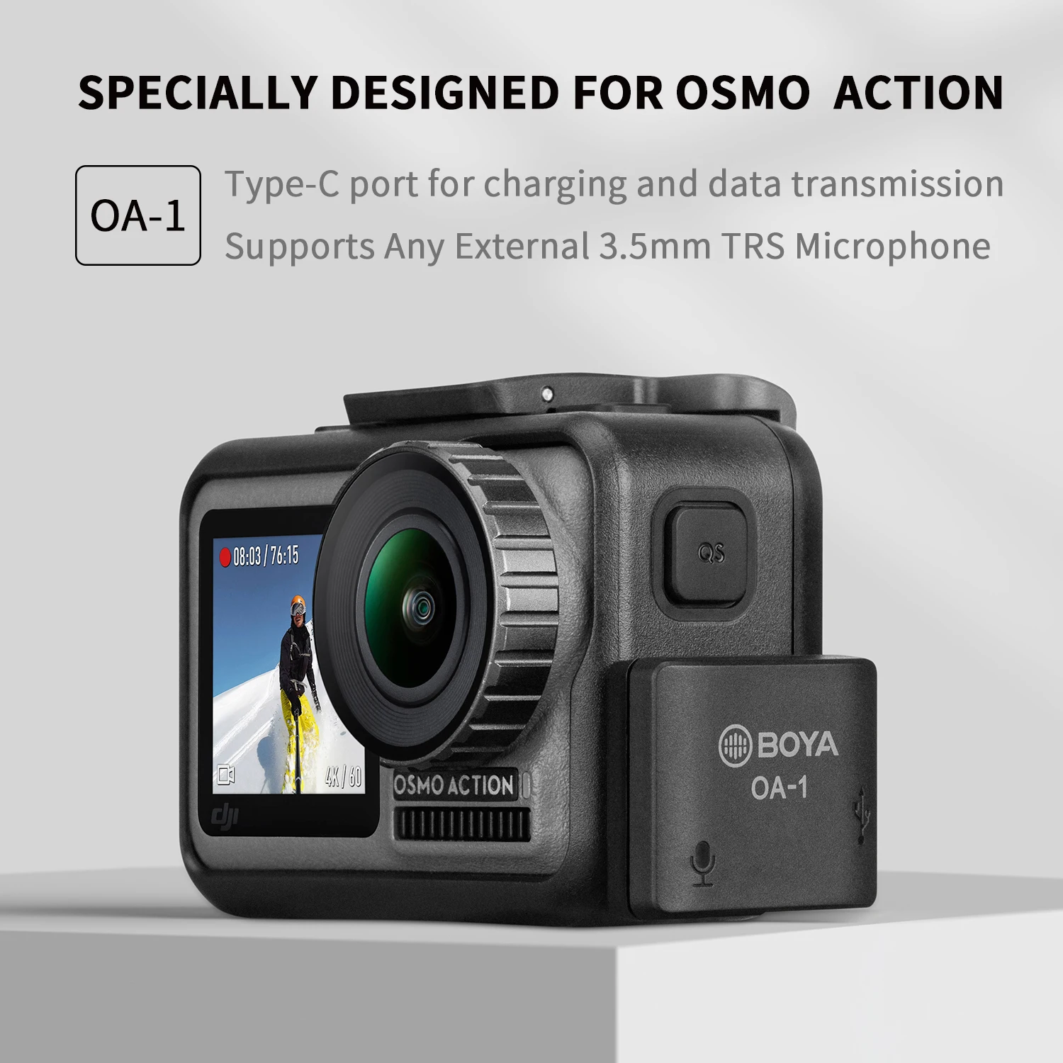BOYA OA-1 Mini Microfon Adaptateur Audio